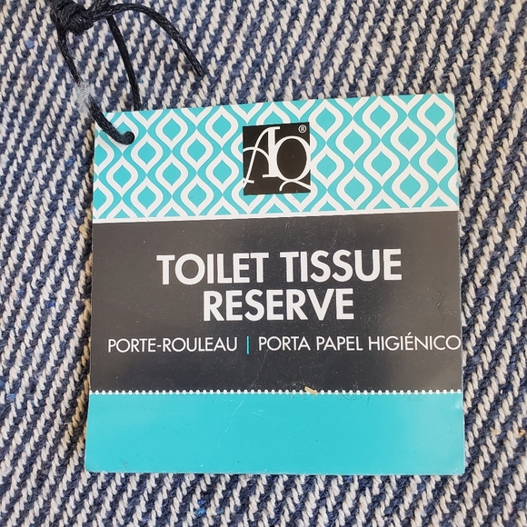 Toilet Paper Holder  - White - Modern -- BNWT - Picture 4 of 6